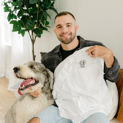 Lightweight Personalized Pet-In-Pocket Tee