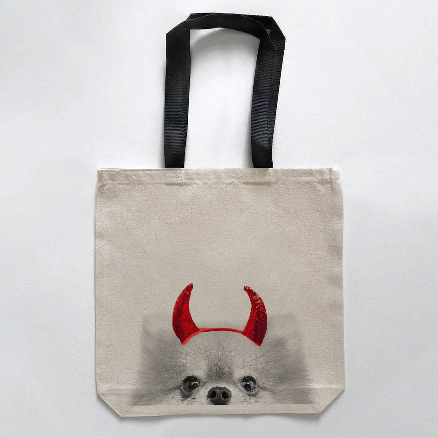 Lil' Devil Peeking Pet Halloween Treat Bags