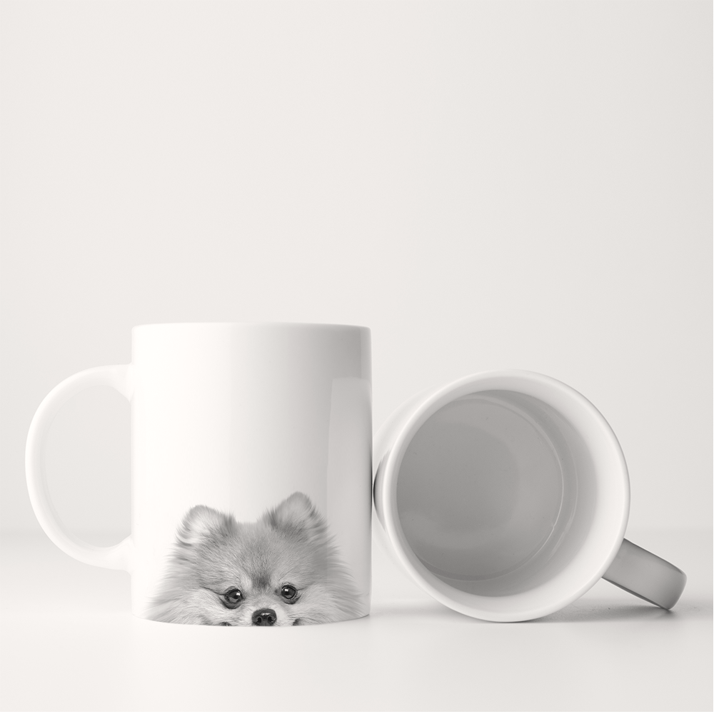 Peeking Pet Ready-Made Coffee Mug
