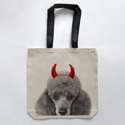 Lil' Devil Peeking Pet Halloween Treat Bags