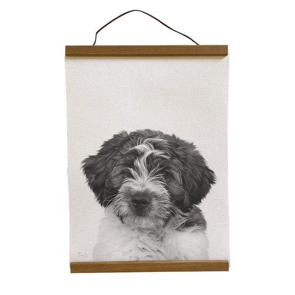 Personalized Pet Portrait Hanging Canvas