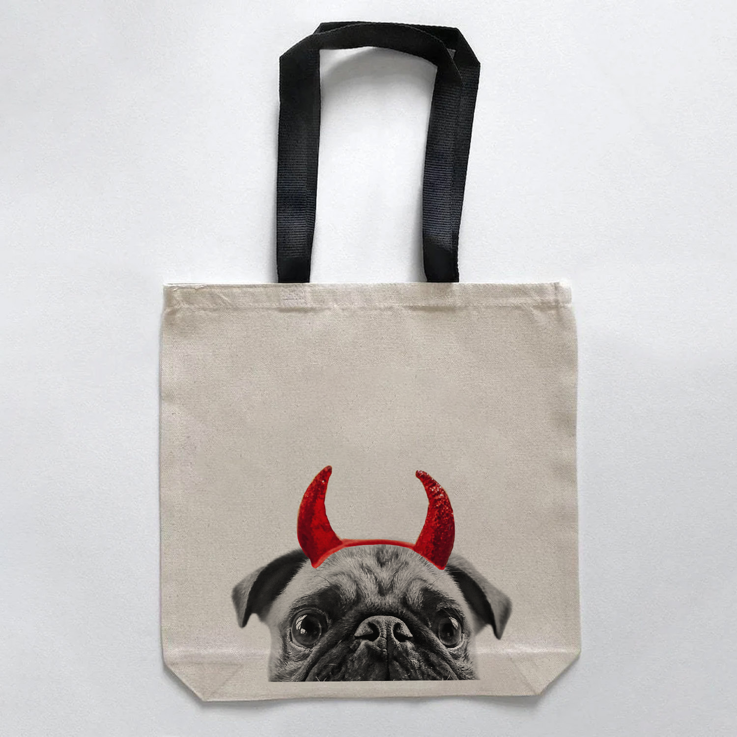 Lil' Devil Peeking Pet Halloween Treat Bags