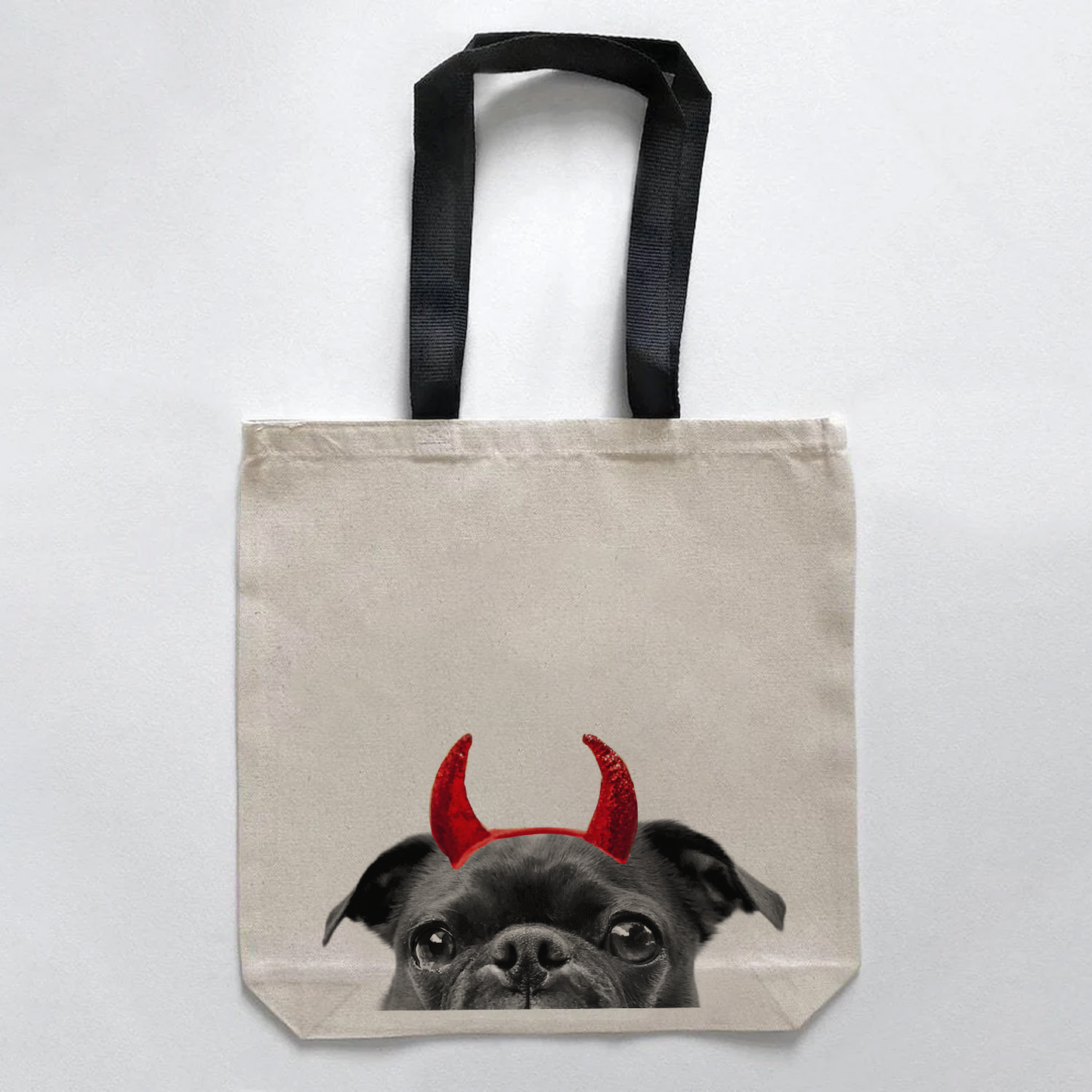 Lil' Devil Peeking Pet Halloween Treat Bags