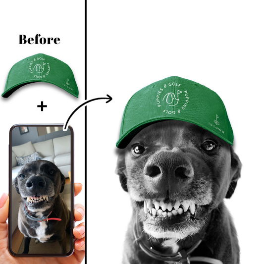 Exclusive Puppies & Golf Personalized Prints