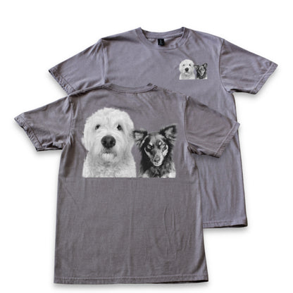 Crew T-Shirt - Chest & Back Graphic