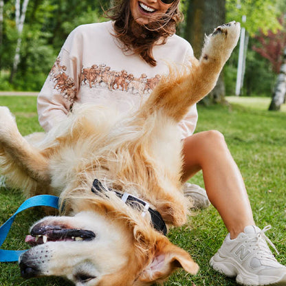 Running Goldens Crewneck Sweatshirt