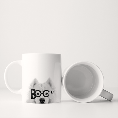 Lil' Boo Peeking Pet Halloween Mug