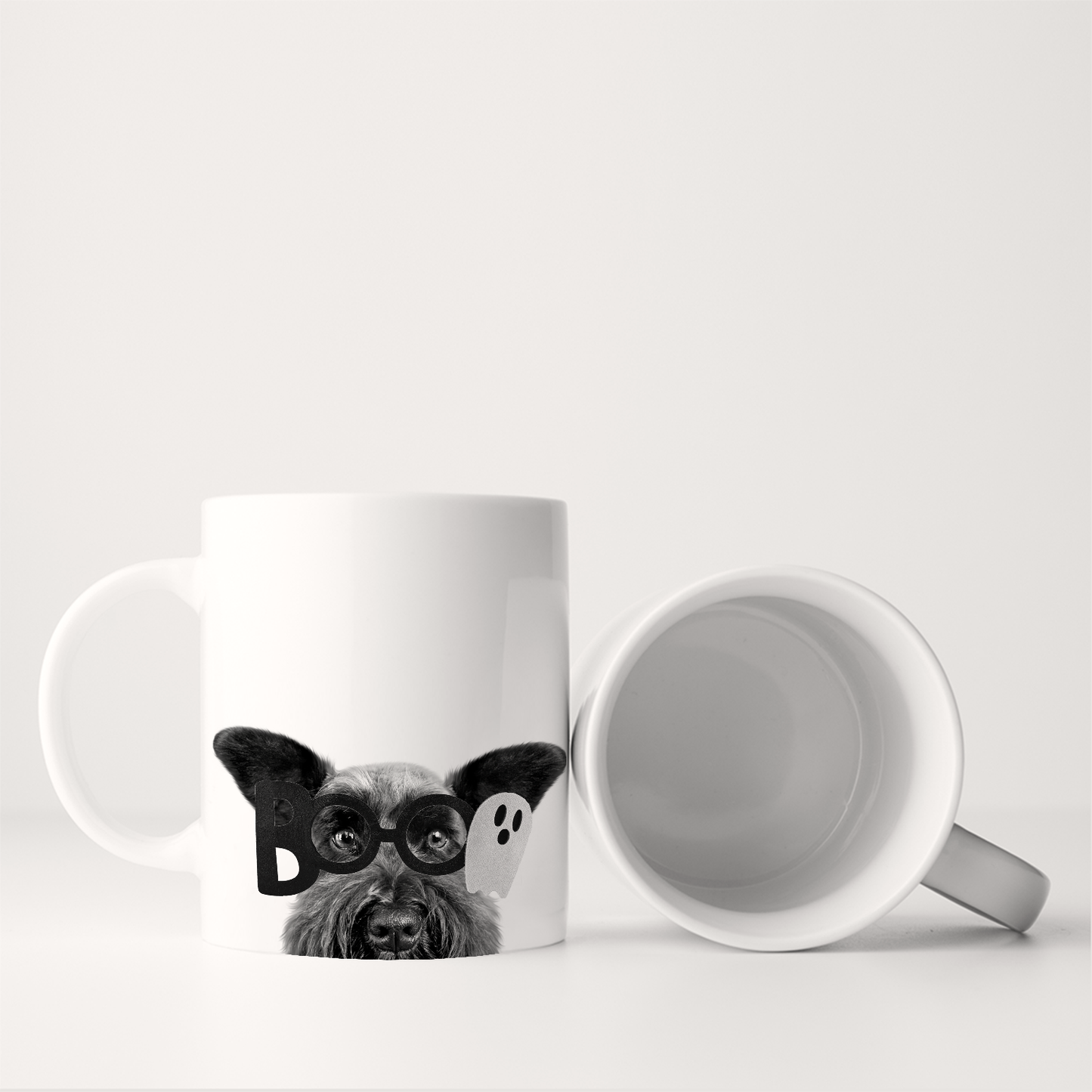 Lil' Boo Peeking Pet Halloween Mug