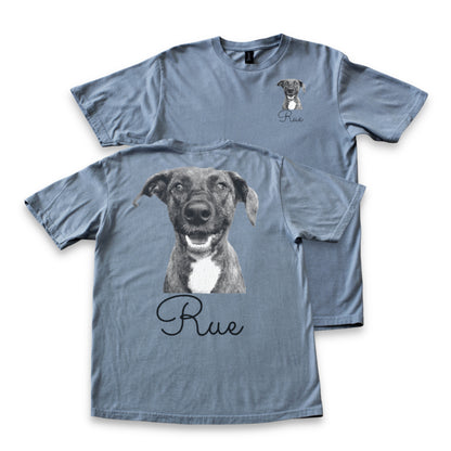 Crew T-Shirt - Chest & Back Graphic