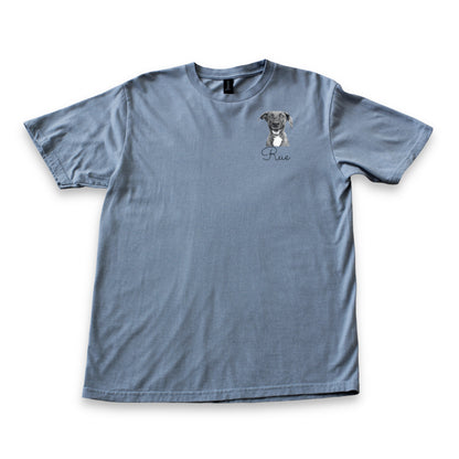 Crew T-Shirt - Left Chest Graphic