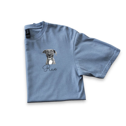 Crew T-Shirt - Left Chest Graphic