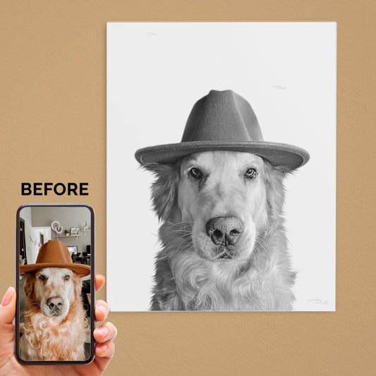 Unframed Perkie Print