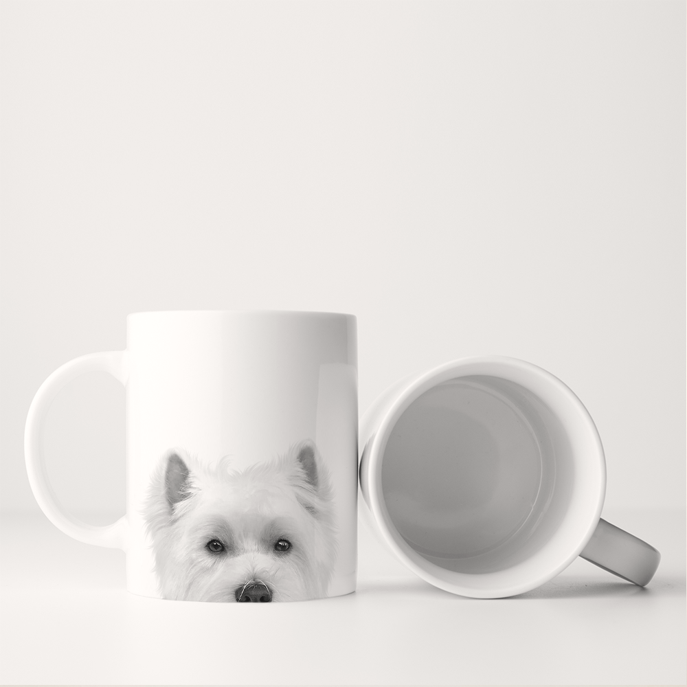 Peeking Pet Coffee Mug