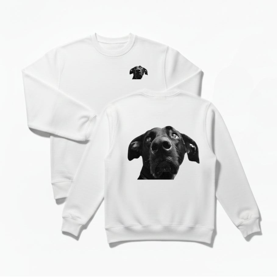 Crew Sweatshirt - Chest & Back Graphic