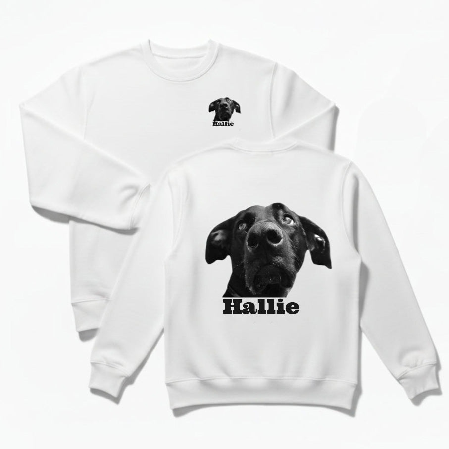 Crew Sweatshirt - Chest & Back Graphic