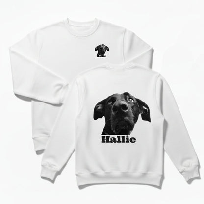 Crew Sweatshirt - Chest & Back Graphic