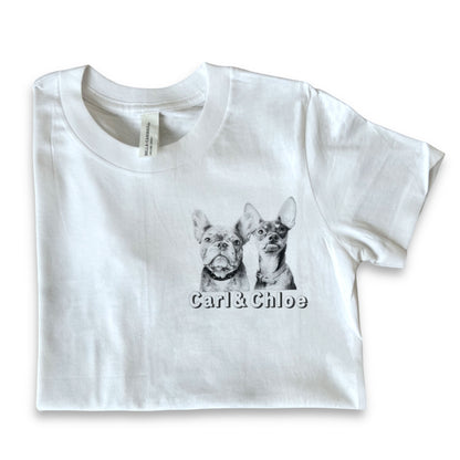 Youth Tee - Left Chest Graphic