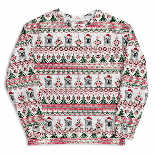 Recycled Ugly Holiday Sweatshirt