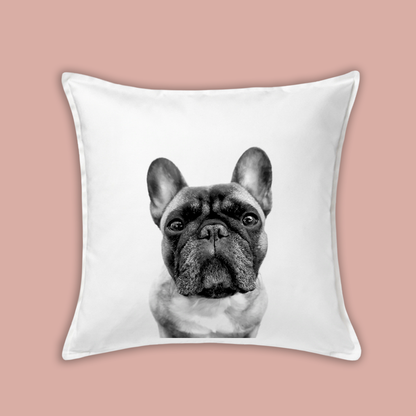 @archerthefrenchie.to Throw Pillow Cover