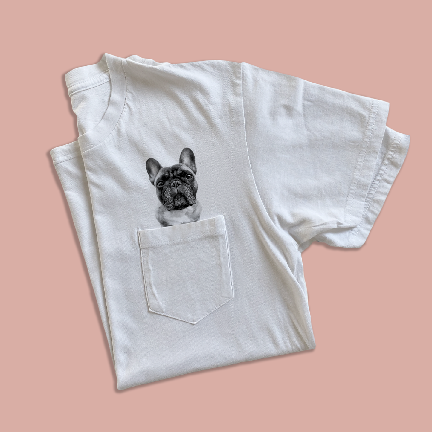 @archerthefrenchie.to Pocket Tee