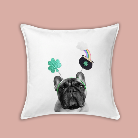 @archerthefrenchie.to Throw Pillow Cover