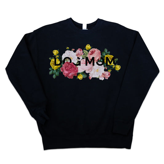 Crew Sweatshirt - Floral Dog Mom