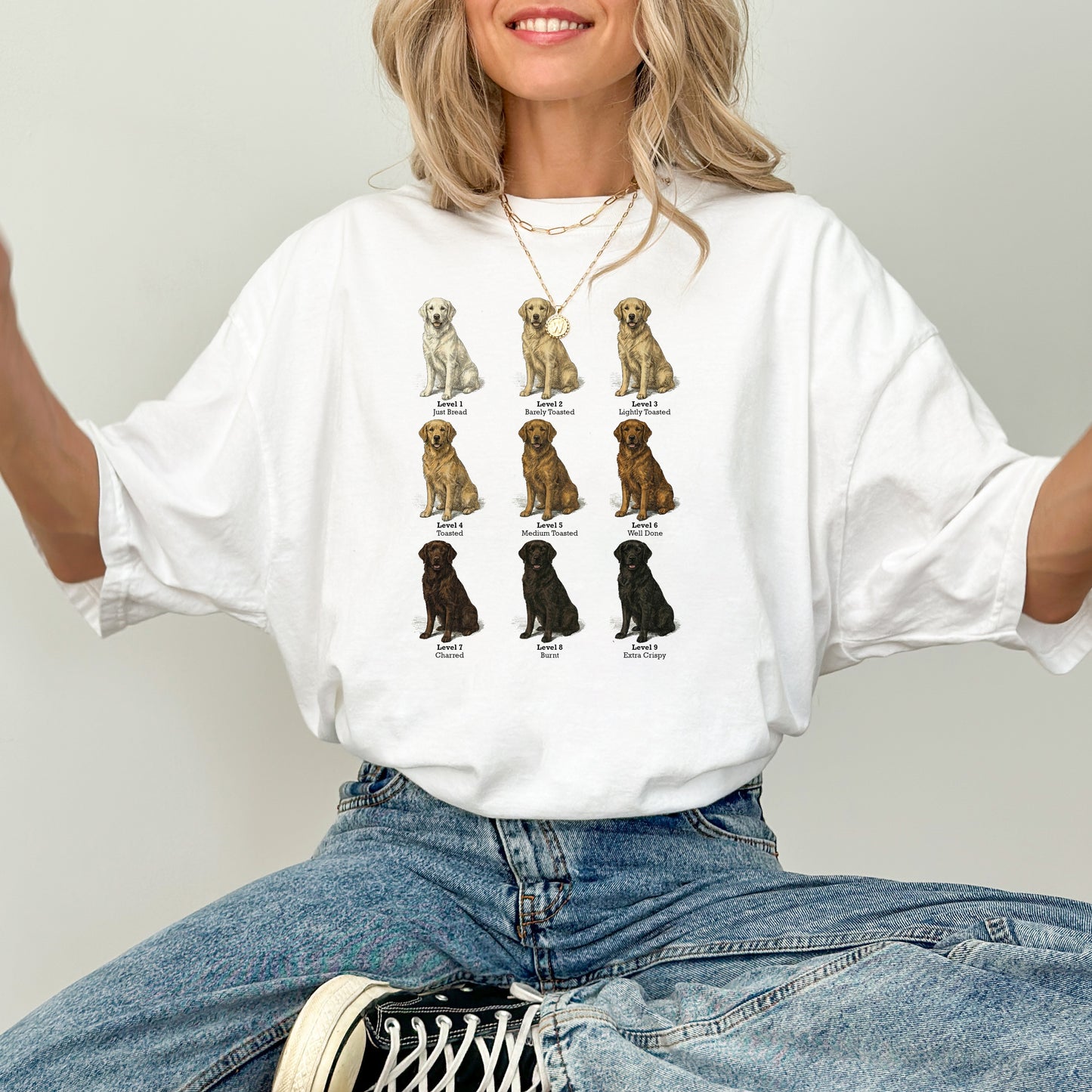 Crew T-Shirt - Golden Toast