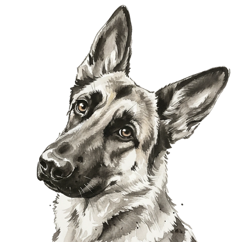 Ink Wash portrait