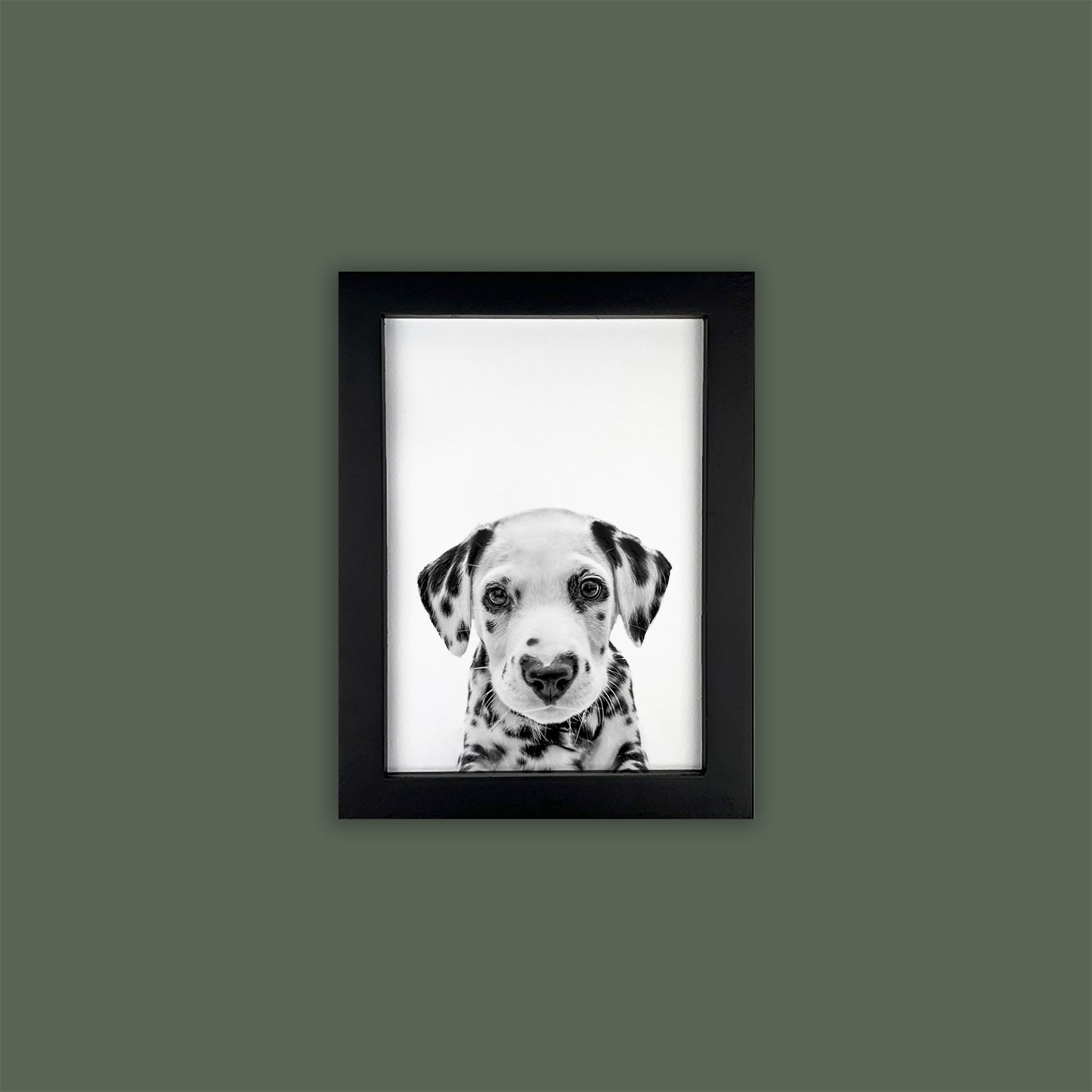 @hi.wiley - Black Framed Print