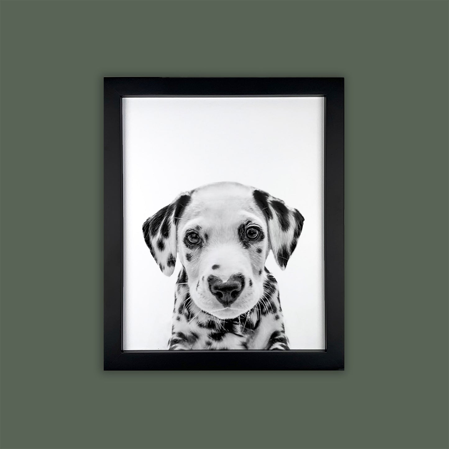 @hi.wiley - Black Framed Print