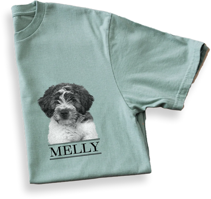 Personalized Pet Color Crew T-Shirt