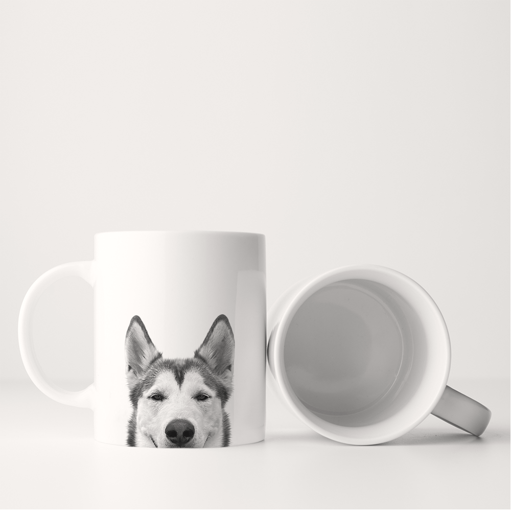 Peeking Pet Ready-Made Coffee Mug