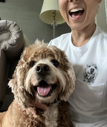 Lightweight Pet-In-Pocket Tee
