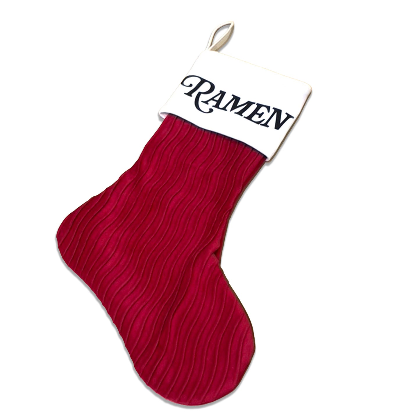 Velvet Custom Name Stocking