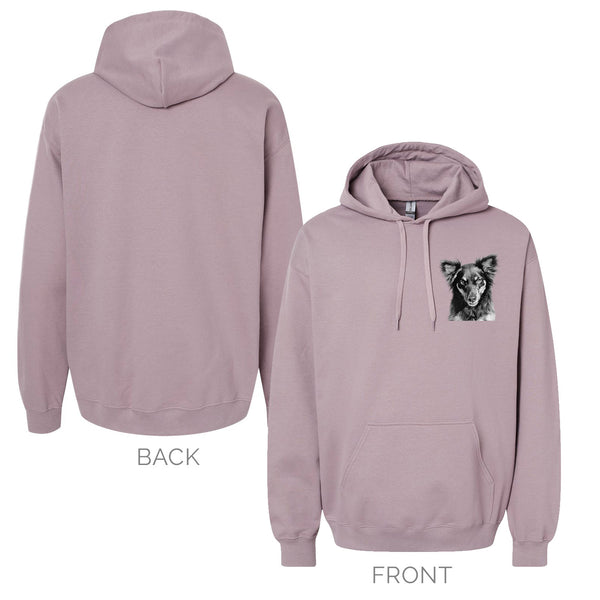 Personalized Pet Hoodie Sweatshirt - Purple Mist