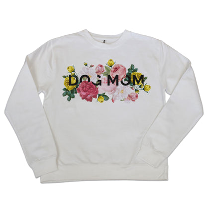 Crew Sweatshirt - Floral Dog Mom