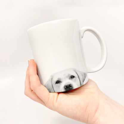 Peeking Pet Ready-Made Coffee Mug