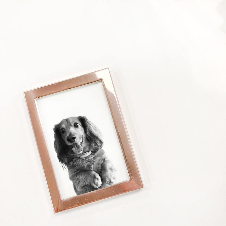 Mini Rose Gold Frame (Add-On Item) - Perkie Prints